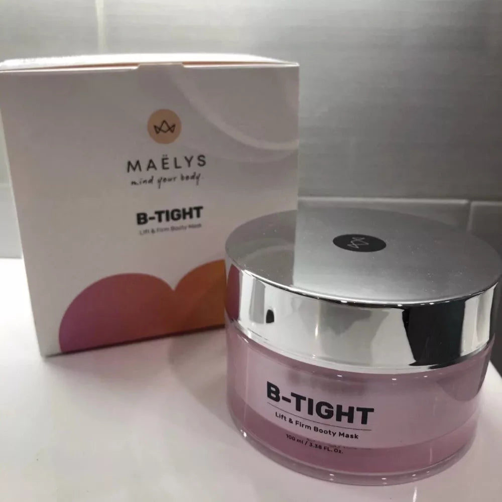 MAËLYS B-TIGHT Lift & Firm Booty Mask – Cellulite Smoothing Body Cream 3.3 oz
