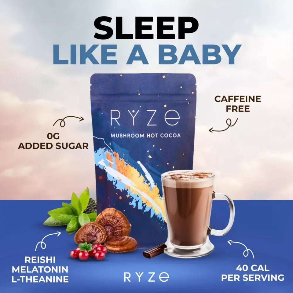 RYZE Mushroom Hot Cocoa – 20 Servings