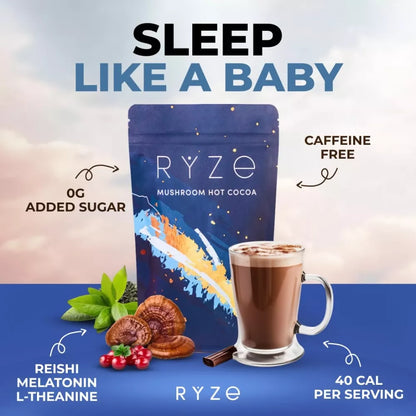 RYZE Mushroom Hot Cocoa – 20 Servings