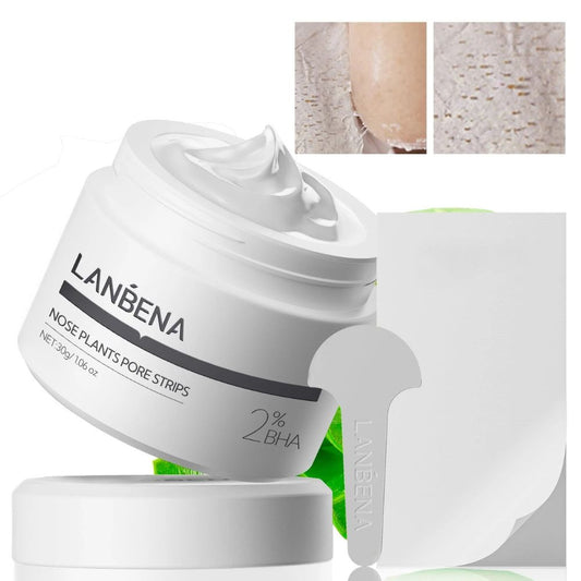 LANBENA Blackhead Remover Mask – Deep Pore Cleansing Peel-Off Facial Mask, 60 Count