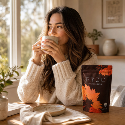 RYZE Mushroom Coffee – Organic Coffee Blend 2-Pack