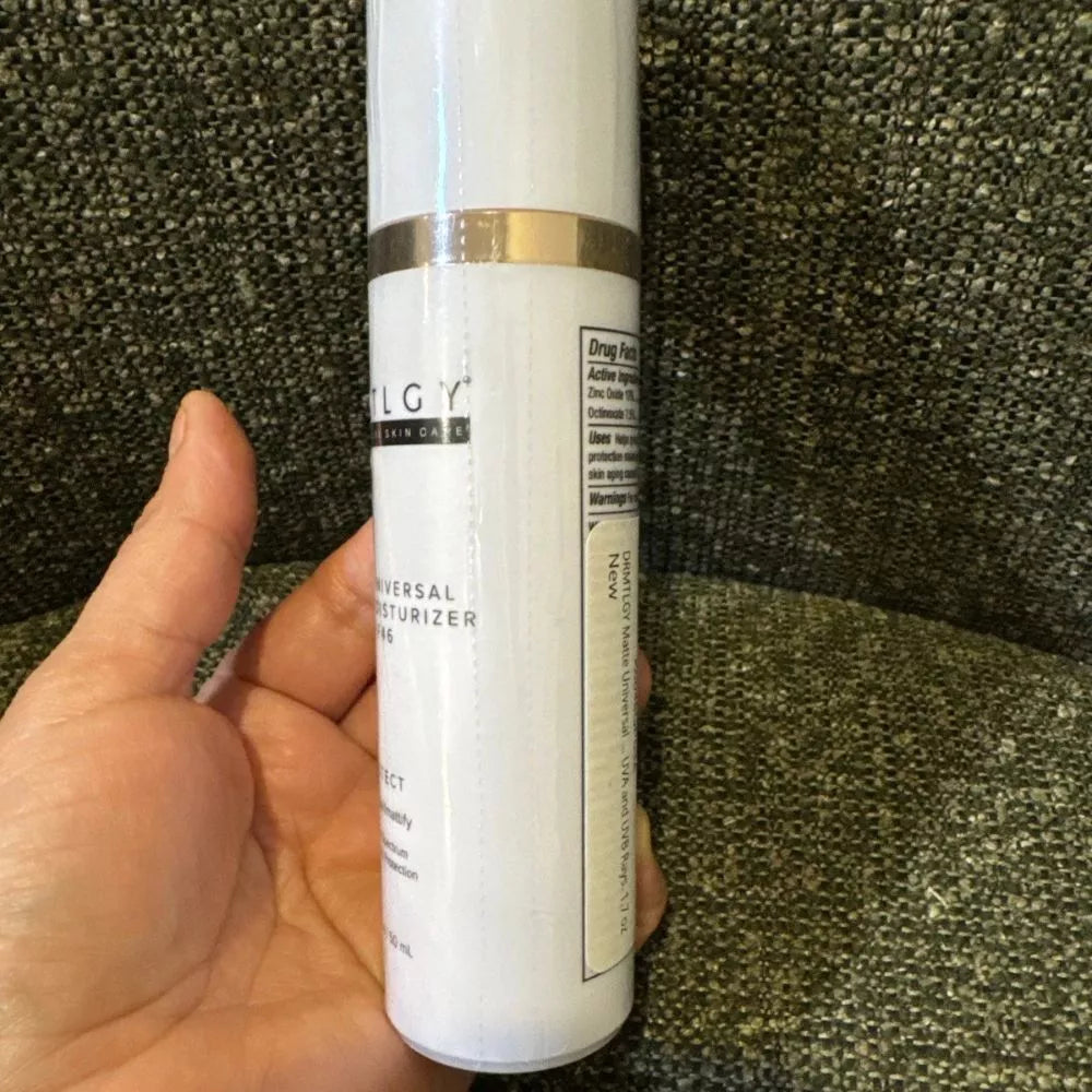 DRMTLGY Universal Tinted Moisturizer SPF 46 – Sheer Face Sunscreen & Hydrating Tint 1.7 oz