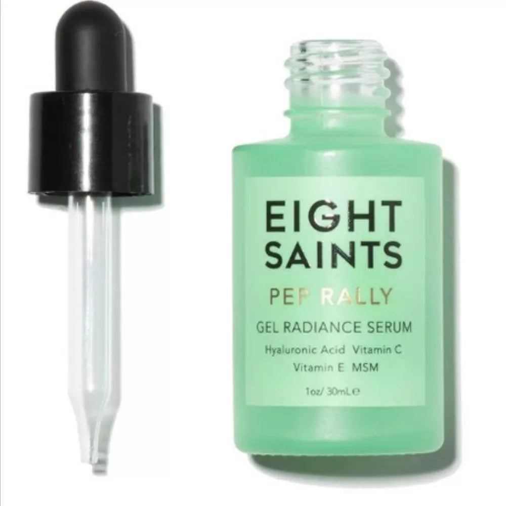 Eight Saints Pep Rally Hyaluronic Acid Face Serum – Hydrating Anti-Aging Serum 1 oz