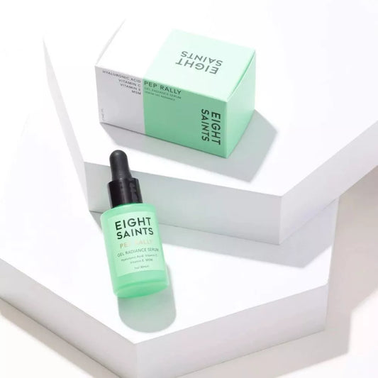 Eight Saints Pep Rally Hyaluronic Acid Face Serum – Hydrating Anti-Aging Serum 1 oz