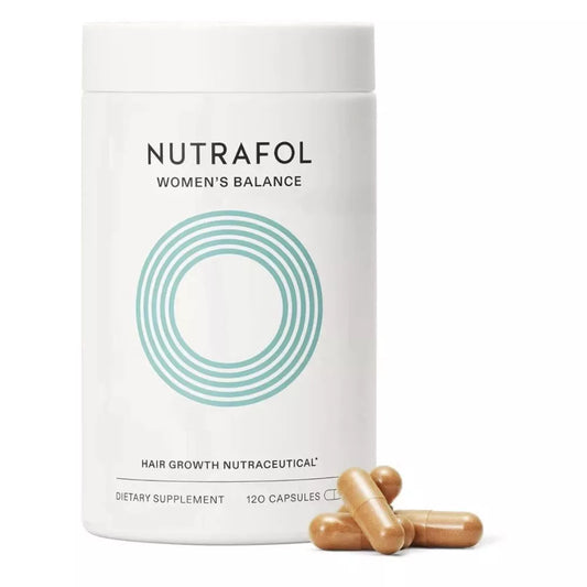 Nutrafol Women’s Balance Hair Growth Supplement for Women 45+ – Clinically Tested, 120 Capsules